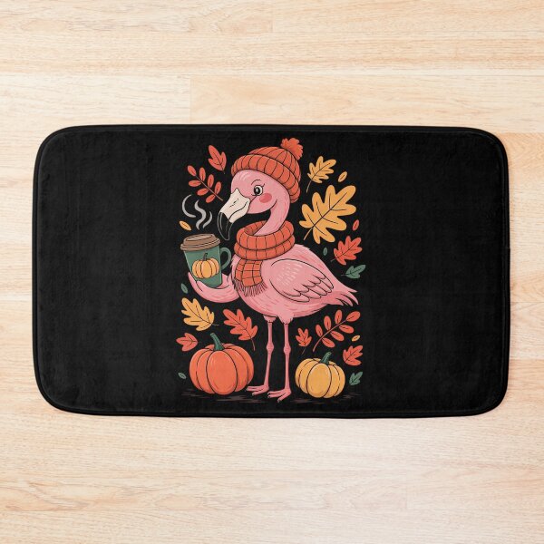 Item preview, Flamingo Coffee Thanksgiving Autumn Lovers designed and sold by Turbotine.