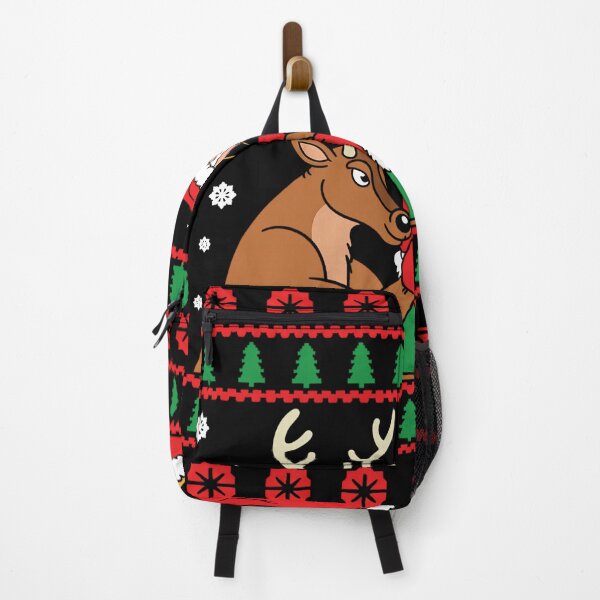 Item preview, Funny Arm Wrestling Santa Deer designed and sold by Turbotine.