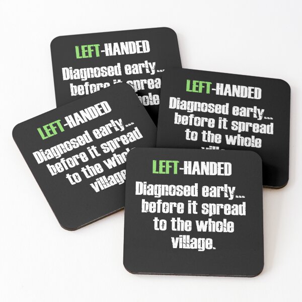 Item preview, Left-Handed Diagnosed Early Funny Quote – Sarcastic Lefty Humor Design designed and sold by Ania_BM.