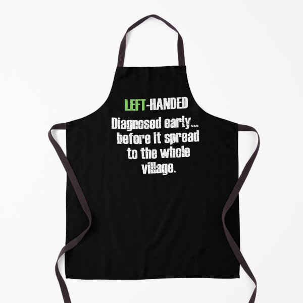 Item preview, Left-Handed Diagnosed Early Funny Quote – Sarcastic Lefty Humor Design designed and sold by Ania_BM.