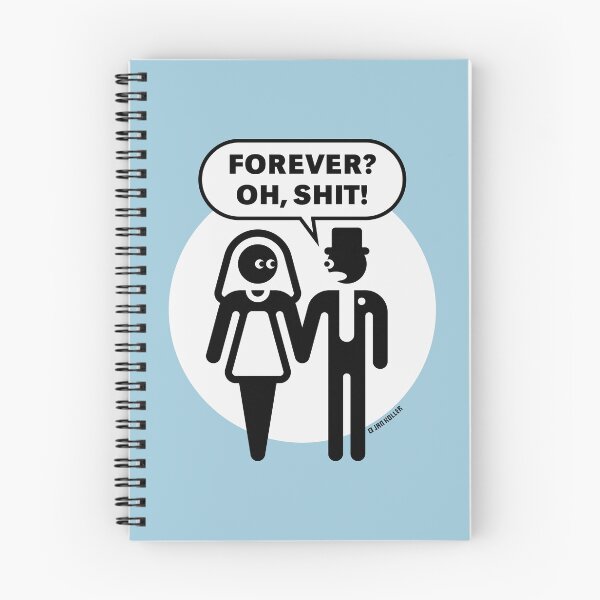 Item preview, Forever? Oh, Shit! (Wedding / Stag Night / Bachelor Party / 2C) designed and sold by MrFaulbaum.