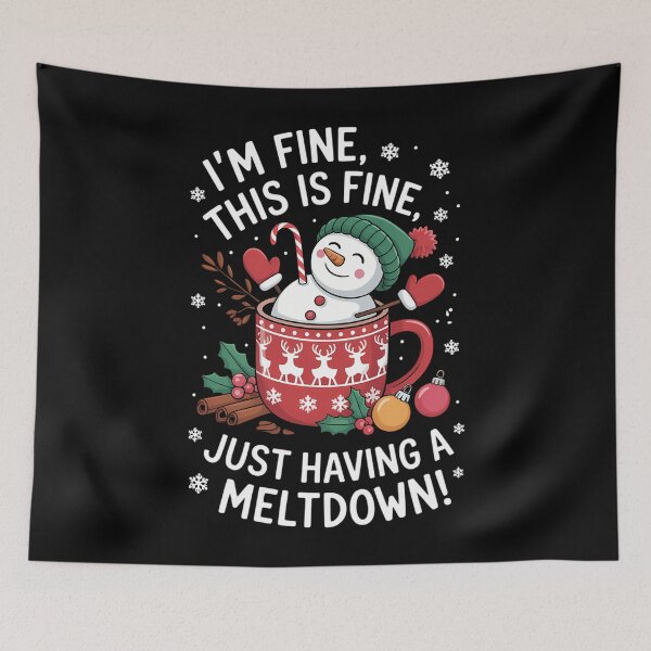 Item preview, Funny Christmas Holiday Hot Cocoa designed and sold by Turbotine.