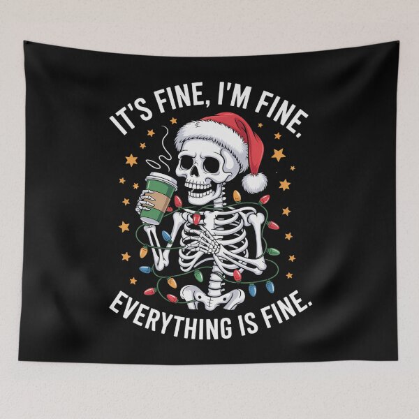 Item preview, Funny Christmas Skeleton Joke designed and sold by Turbotine.