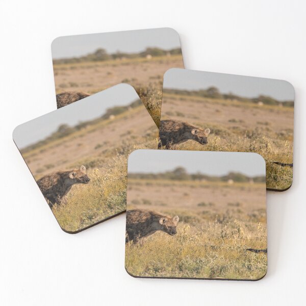 Item preview, Relentless — Hyena Chasing a Black-Backed Jackal, Etosha, Namibia (2023) designed and sold by DavideAntoniani.