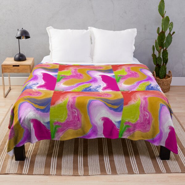 Item preview, Colorful Abstract Fluid Art – Vibrant Swirl Design designed and sold by Kruti Collection.