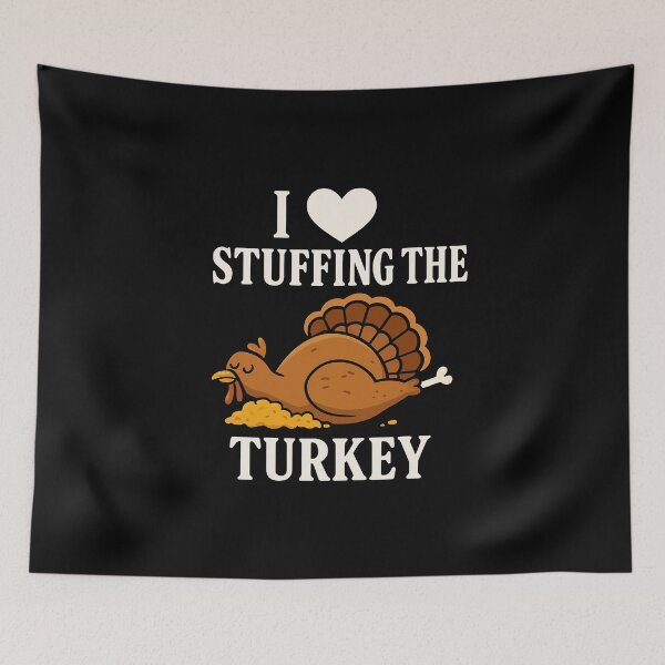 Item preview, Funny Thanksgiving Shirt – I Love Stuffing the Turkey – Humor Turkey Day Tee designed and sold by sssweetness.