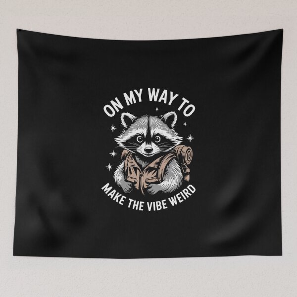 Item preview, Funny Cute Raccoon designed and sold by DeadlockCrew.