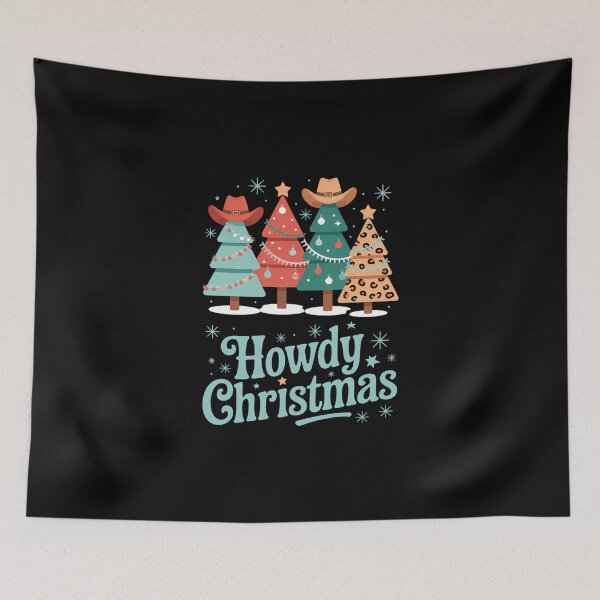 Item preview, Funny Howdy Christmas Cowboy Western Xmas designed and sold by DeadlockCrew.
