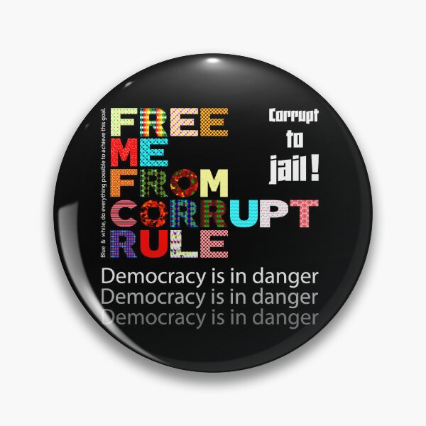 Item preview, Free me from corrupt rule 2 designed and sold by Design4uStudio.
