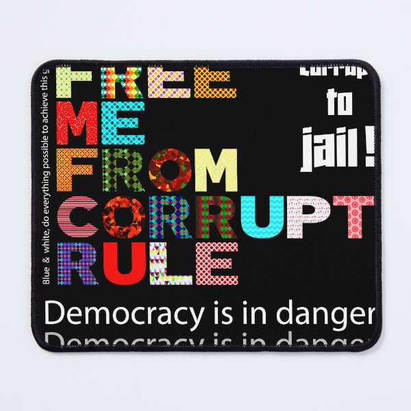 Item preview, Free me from corrupt rule 2 designed and sold by Design4uStudio.