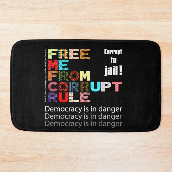 Item preview, Free me from corrupt rule 2 designed and sold by Design4uStudio.