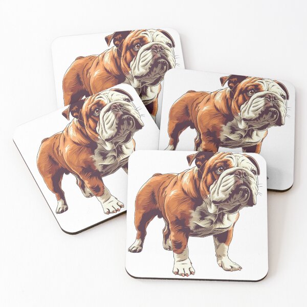 Item preview, Bulldog Portrait | Strong and charming dog breed designed and sold by Ruhrpott-Design.