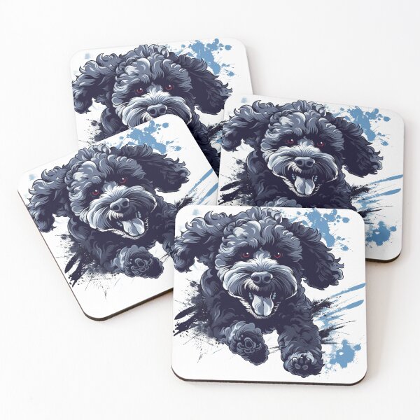 Item preview, Poodle in motion | Funny and lively dog design designed and sold by Ruhrpott-Design.