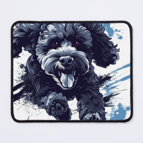 Item preview, Poodle in motion | Funny and lively dog design designed and sold by Ruhrpott-Design.