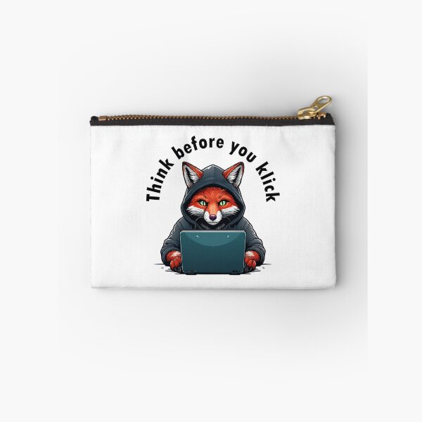 Item preview, Think before you click - Cyber Security designed and sold by HandicraftArt.