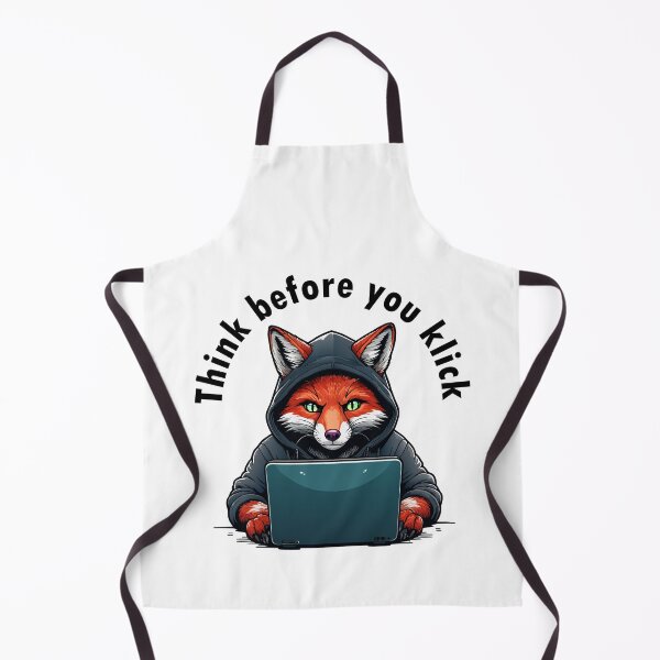 Item preview, Think before you click - Cyber Security designed and sold by HandicraftArt.