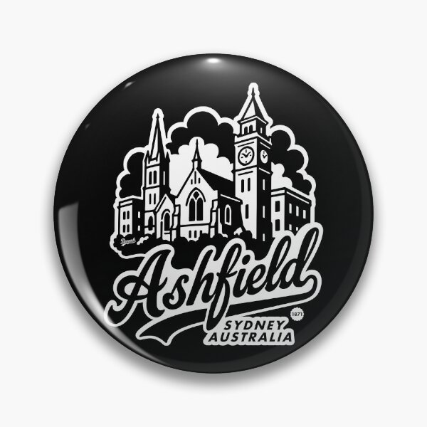 Item preview, Ashfield Sydney Neighborhood Logo designed and sold by Boogosh.