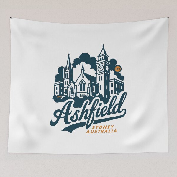 Item preview, Sydney Ashfield Hood Pride Vintage Typography designed and sold by Boogosh.