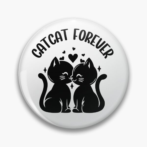 Artikelvorschau, CatCat Forever Zwei süße Katzen entworfen und verkauft von osmanmerch.