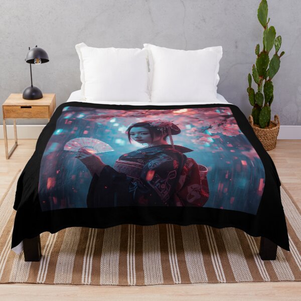 Item preview, Techno Geisha Under Sakura Rain designed and sold by ChicTrendz.