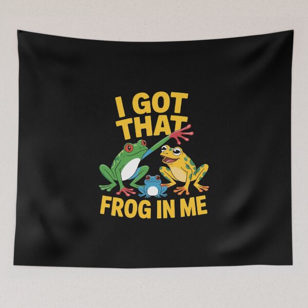 Item preview, Funy Meme Frog Sayings designed and sold by DeadlockCrew.