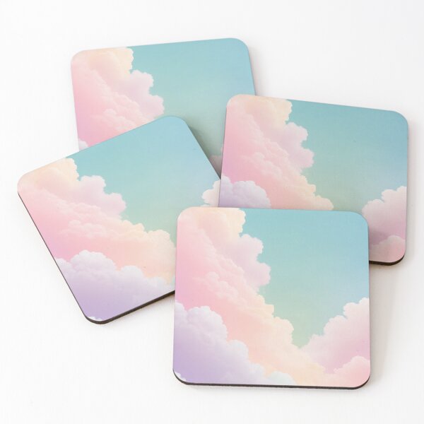 Item preview, Dreamy Pastel Clouds Against Ethereal Sky designed and sold by The Artfiller.