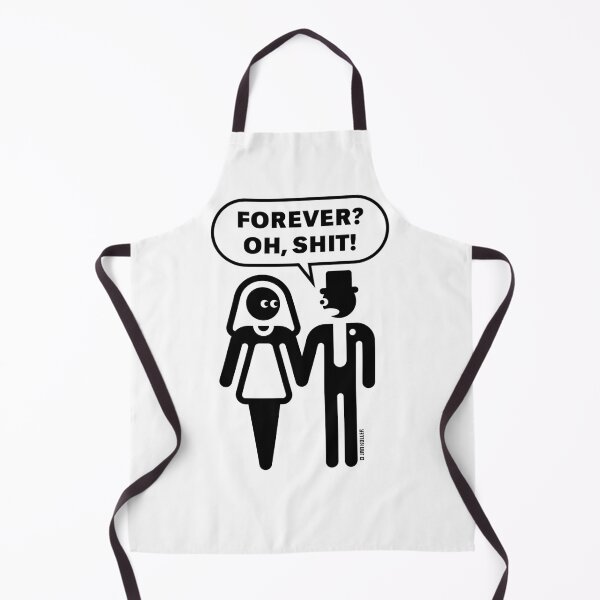 Item preview, Forever? Oh, Shit! (Wedding / Stag Night / Bachelor Party / 1C) designed and sold by MrFaulbaum.