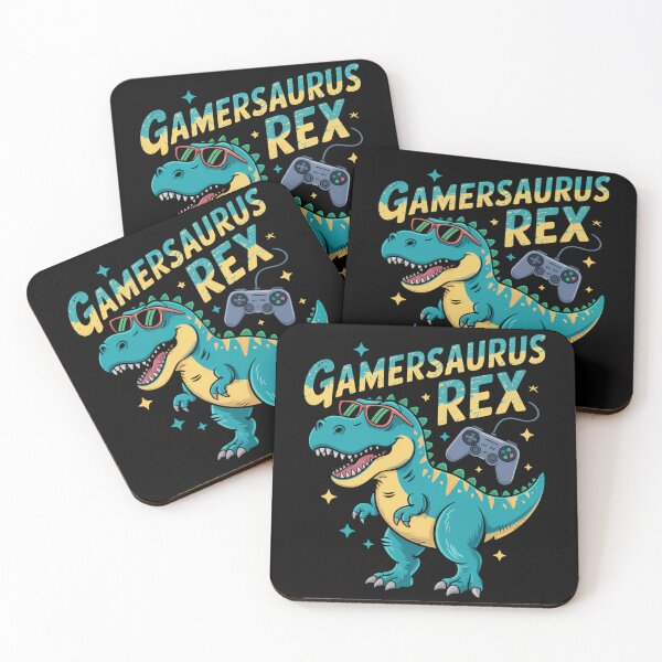 Item preview, Gamer Funny Gaming Trex Dinosaur designed and sold by DeadlockCrew.