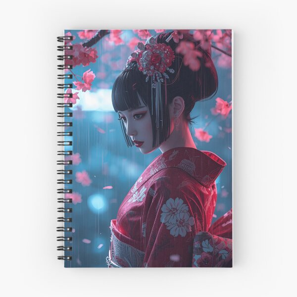 Item preview, Neon Geisha Cinematic Cyber Scene designed and sold by ChicTrendz.