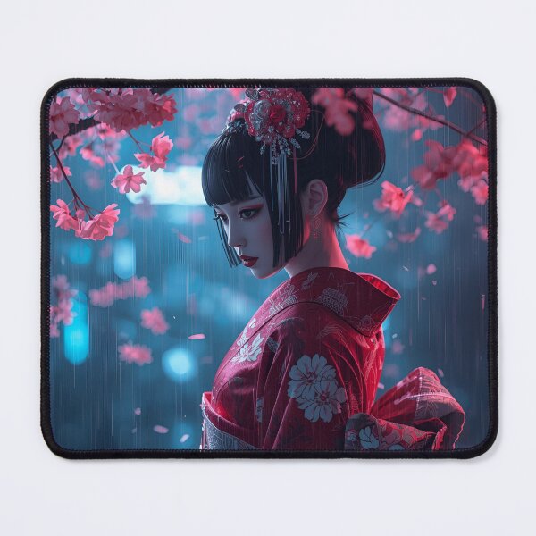 Item preview, Neon Geisha Cinematic Cyber Scene designed and sold by ChicTrendz.