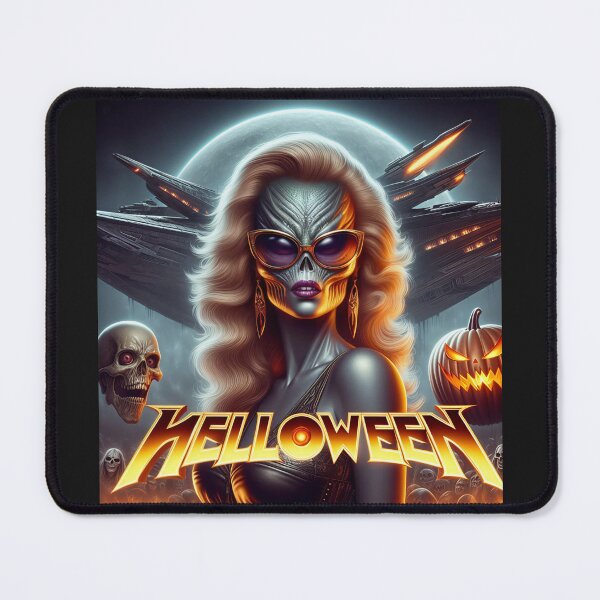 Item preview, Futuristic Alien Demoness Halloween Invasion designed and sold by Voodoo Store Paranormal Collections.
