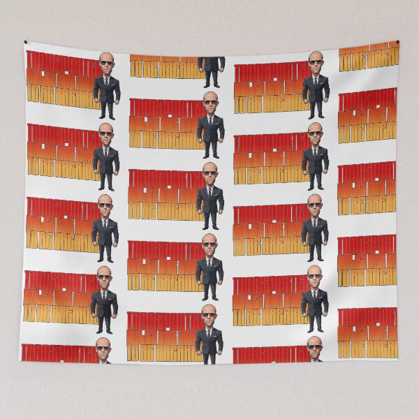 Item preview, Rules are made to be breaked Jason Statham designed and sold by vectorlove.