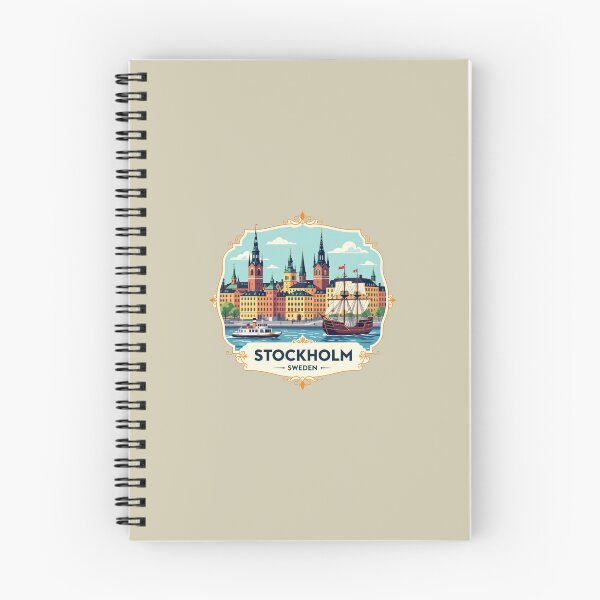 Item preview, The Best of Stockholm Sweden – 3D Funny Sketch , designed and sold by PaintMeWorld.