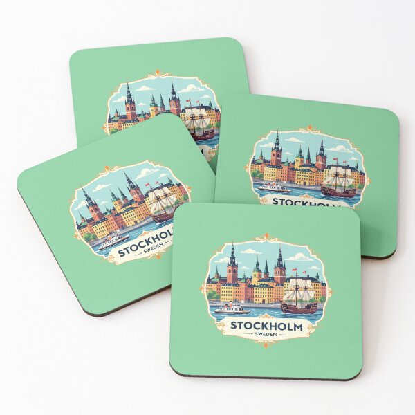 Item preview, The Best of Stockholm Sweden – 3D Funny Sketch , designed and sold by PaintMeWorld.