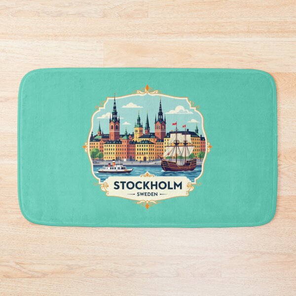 Item preview,  The Best of Stockholm Sweden – 3D Funny Sketch ,  designed and sold by PaintMeWorld.