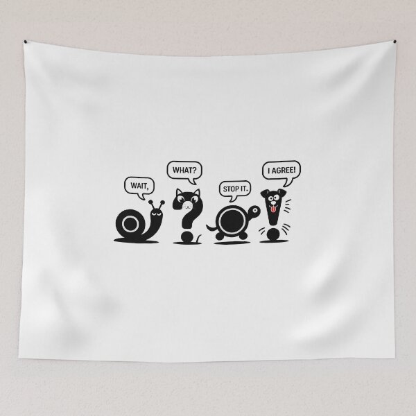 Item preview, Wait What Stop It I Agree - A funny design for grammar and English teachers who feel every punctuation mark. designed and sold by ZyziowskyArt.