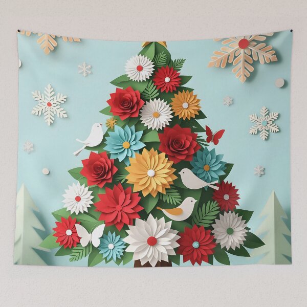Item preview, Christmas Tree 3D Paper Cut  designed and sold by Sharon Schwalbe.