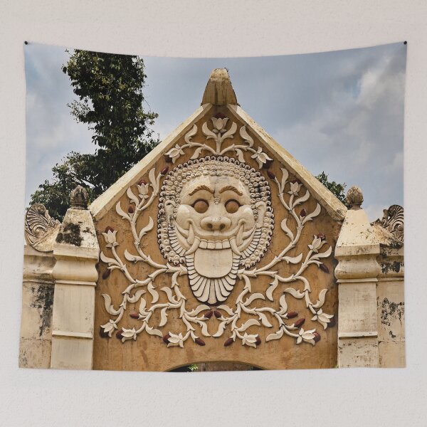 Item preview, The mythical face of Taman Sari under the Javanese sky designed and sold by franck380.