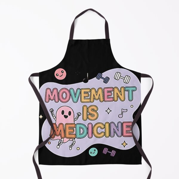 Item preview, Movement Is Medicine Cute Pastel Fitness Ghost Design For Wellness Lovers Gym Fans And Halloween Enthusiasts designed and sold by ArtDesignTp.