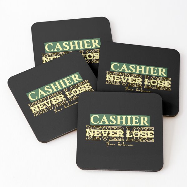Item preview, Cashiers Never Lose Their Balance designed and sold by AdventArt.