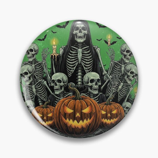 Item preview, Grim Reaper and Jack O Lanterns designed and sold by Cotton-Vibe.