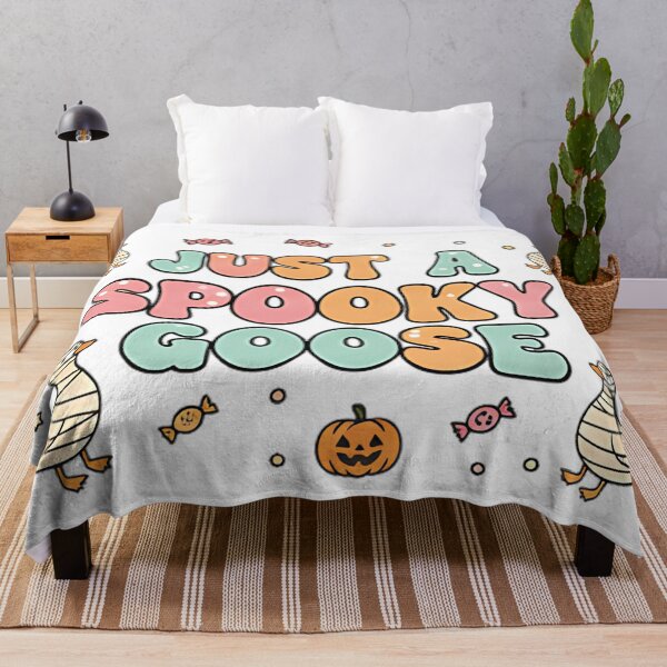 Item preview, Just A Spooky Goose Funny Halloween Bird Humor Design For Animal Lovers And Fall Fans designed and sold by ArtDesignTp.