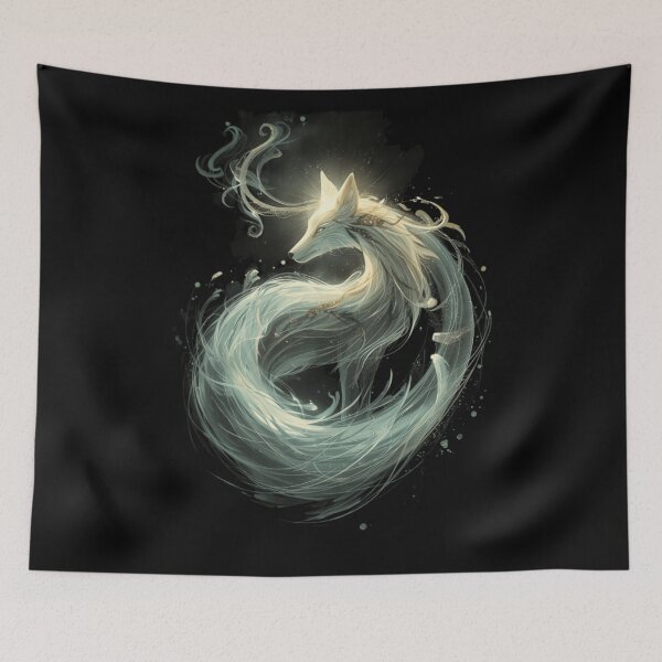 Item preview, The Ethereal Fox of Light designed and sold by ZZEE--Lifestyle.