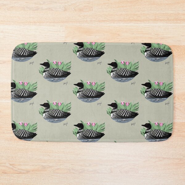 Item preview, Minnesota Loon and Lady's Slipper designed and sold by Rosiene88.