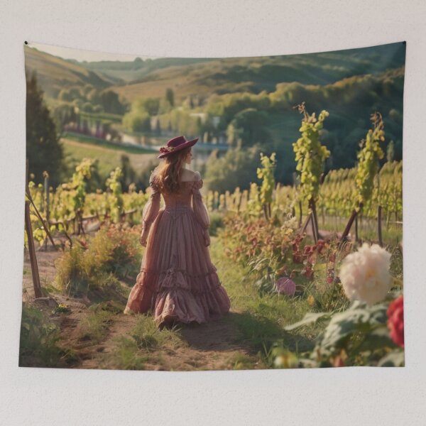 Item preview, Lady of the Floral Vineyard designed and sold by BlareBlare.