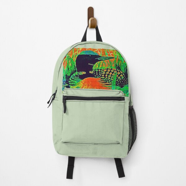Item preview, Colorful Loon Canadiana contemporary art designed and sold by Rosiene88.