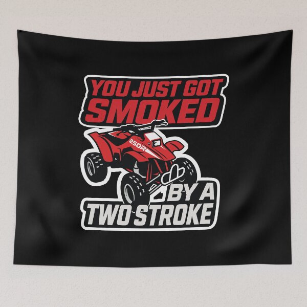 Item preview, Smoked by a Two Stroke 88 trx250r designed and sold by Adorable Badass.