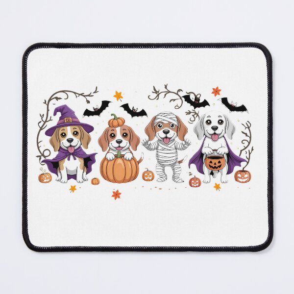 Item preview, Cute Beagle Witch | Happy Halloween Adorable Dog designed and sold by ArtByKatti.