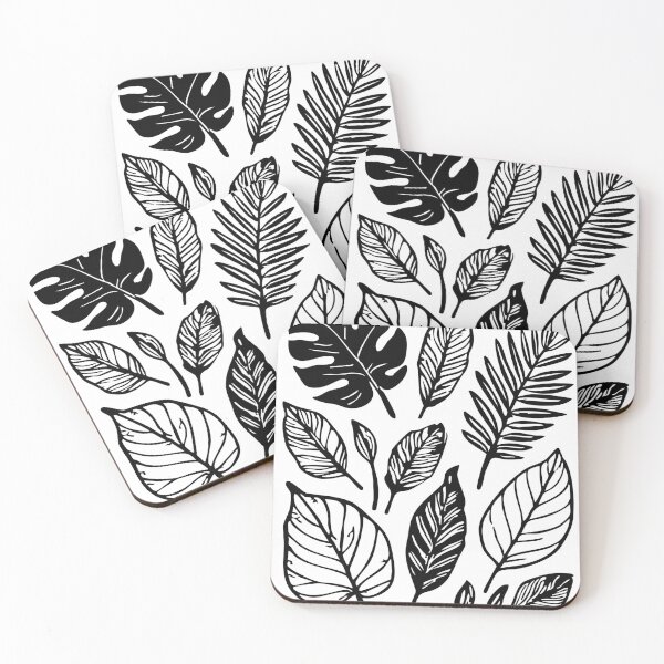 Item preview, Shadow Leaves — Minimal Black Leaf   designed and sold by Anondisegno.