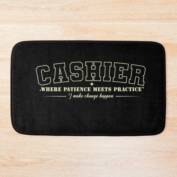 Item preview, Cashier — Where Patience Meets Practice designed and sold by AdventArt.